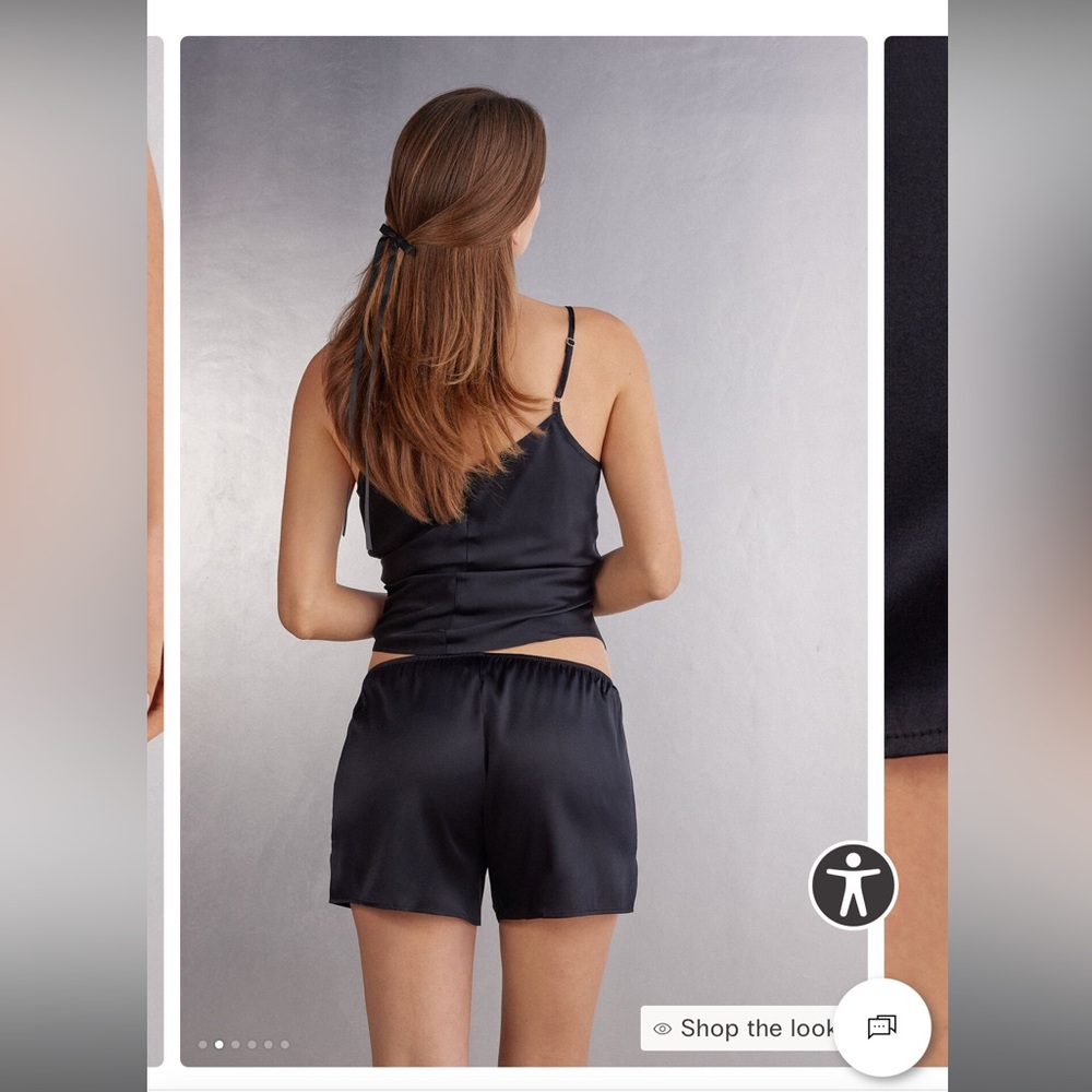 INTIMISSIMI silk pajama (shorts + top)